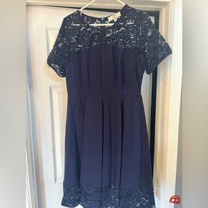 Navy blue dress